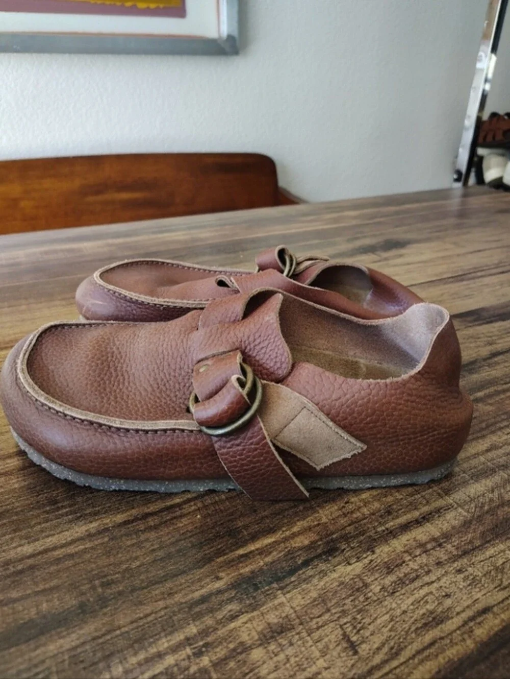 FILSON x BIRKENSTOCK London moccasin Brown leather EU 44 US 11